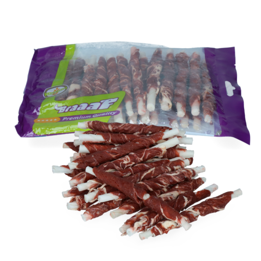 Braaaf Rollsticks Beef & Fish, 12cm 280g