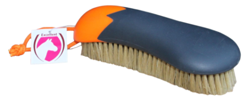 Excellent Horse Fun Coat Shine Brush Orange