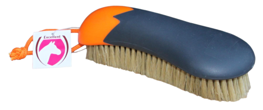 Excellent Horse Fun Coat Shine Brush Orange