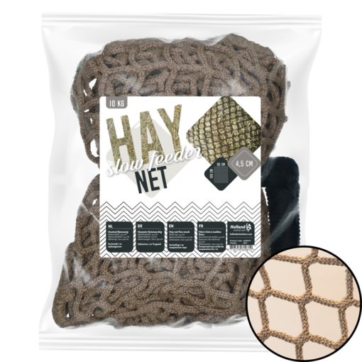 Hay net Slowfeeder 10 kg (5 mm thick, mesh size 45 mm)