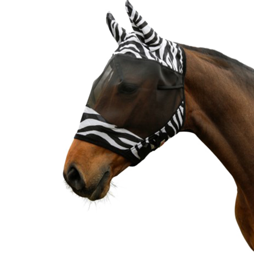 Fly Mask Zebra Pony