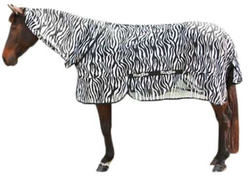 RugBe Zebra Fluedekken 165cm