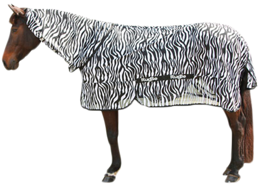 RugBe Zebra Fluedekken 165cm