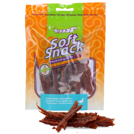 Braaaf Soft Snack Strips Duck