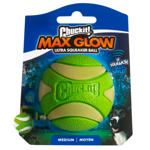 Chuckit Max Glow Ultra Squeaker