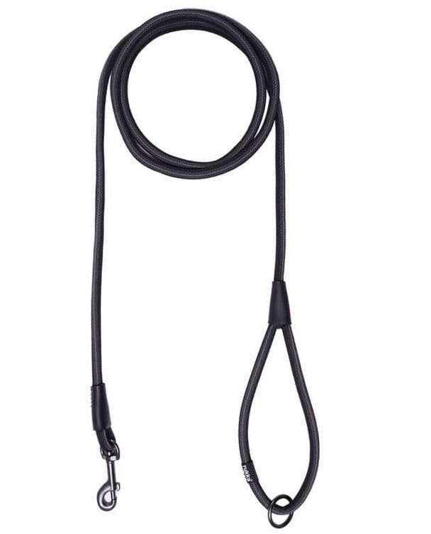 Rukka Grip Round Leash Black M