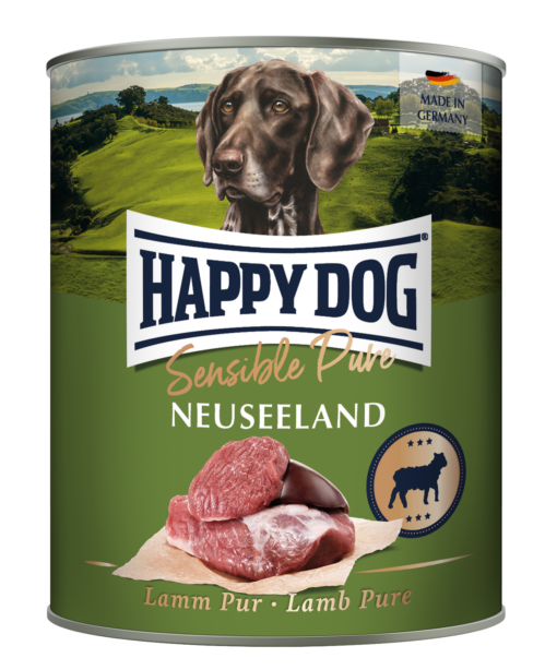 Happy Dog Boksemat Sensible Pure Neuseeland M/Lam 800g