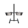 Feed and drink bowl stainless steel T-stand 2,80ltr Ø 25cm