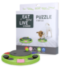 Eat Slow Live Longer Puzzle Circle