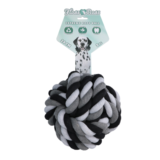 Floss Toss Extreme Rope Ball 24cm