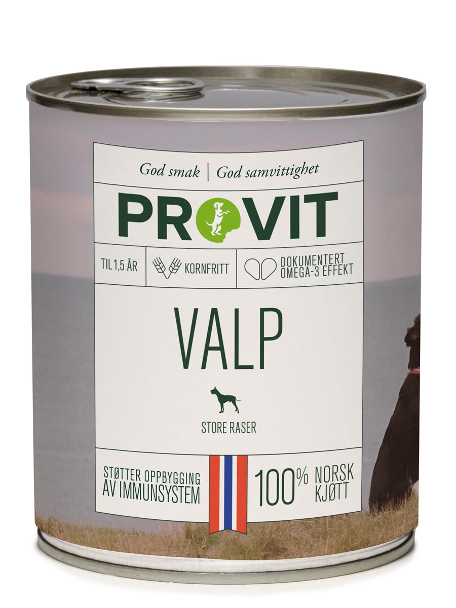 Provit Godbiten Boksemat Valp 800gr