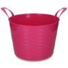 Bucket V-Trug Flexi 40 l  rosa