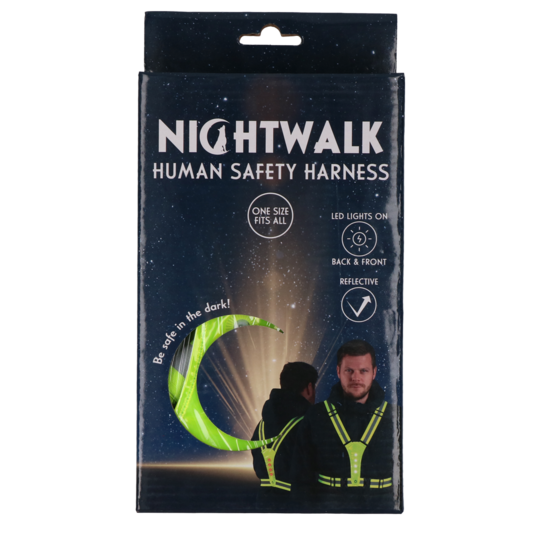 Nightwalk Human Safety Harness Yellow