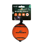 Dog Comets Starlight Tennis Ball 1pk M Oransje