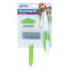 Pawise Pet Brush & Comb Set, 3-i-1