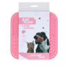 Eat Slow Live Longer Lick Mat Quad Rosa