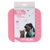 Eat Slow Live Longer Lick Mat Duo Medium Rosa