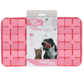 Eat Slow Live Longer Lick Mat Dimensions Flower Rosa