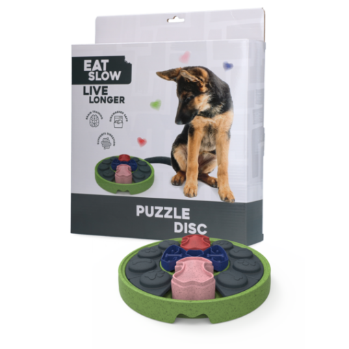 Eat Slow Live Longer Puzzle Disc