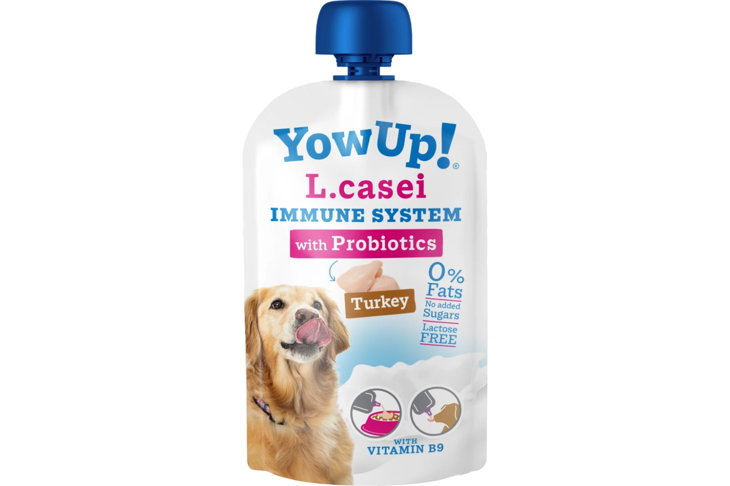 YowUp! Yoghurt Dog L. Casei Immune System Turkey 115g