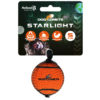 Dog Comets Starlight Tennis Ball 1pk S Oransje