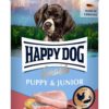 Happy Dog Boksemat Sensible Puppy & Junior M/Laks 400g