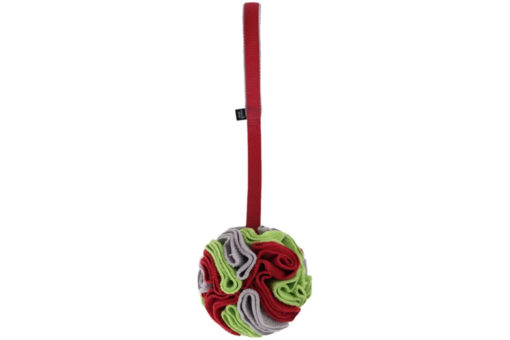 Minus One Fleece Dog Tug Toy Ball