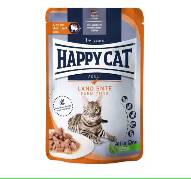 Happy Cat Pouches Culinary Adult m/And, 85g