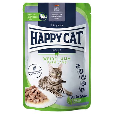 Happy Cat Pouches Culinary Adult m/Lam, 85g