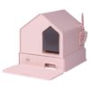 Quapas! Cat litter house soft pink