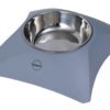 Quapas! Cat bowl  Soft grey