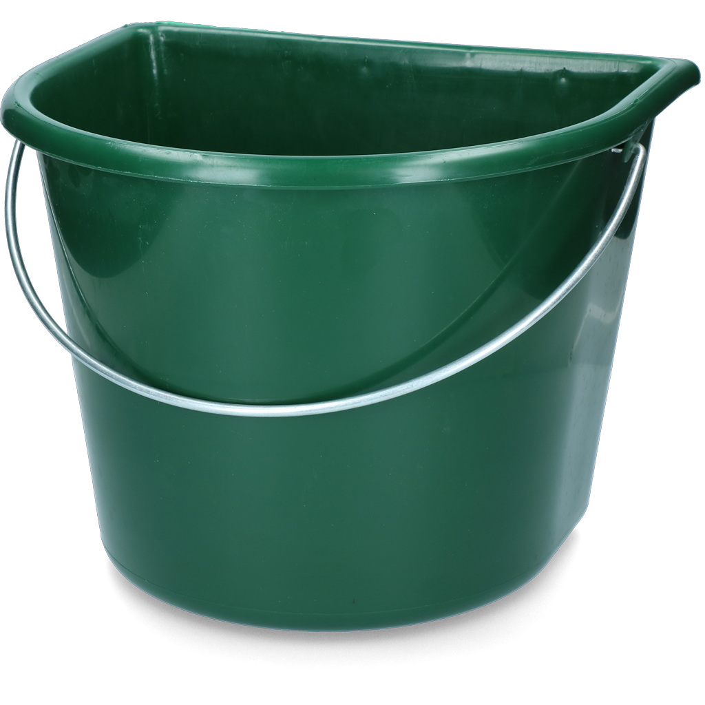 Bucket with flat side 15 l  Blå(1)