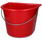 Bucket with flat side 15 l  Blå(12)