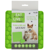 Eat Slow Live Longer Lick Mat Honeycomb Blå(1)