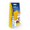 Pet+Me Dog Hair Brush Short hair Yellow