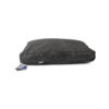 Let's Sleep Plush Pillow Dog Bed M Anthracite