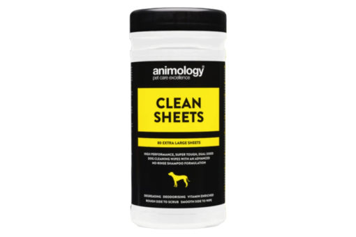 Animology Clean Sheets Extra Large Dog Wipes, 80pcs