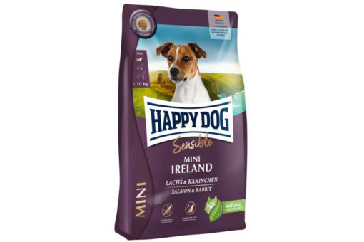 Happy Dog Sensible Mini Ireland M/Laks & Kanin 800g