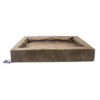 Let's Sleep Comfy Cushion Dog Basket L Taupe