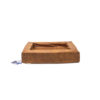 Let's Sleep Comfy Cushion Dog Basket M Cognac