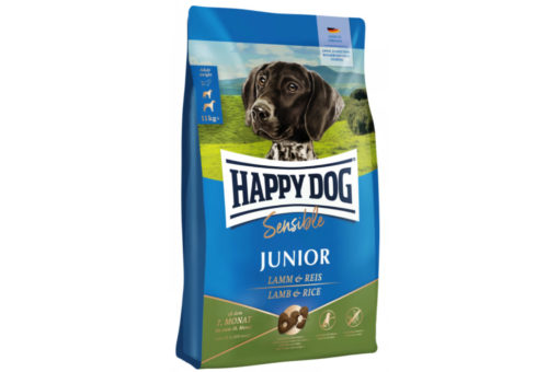 Happy Dog Sensible Junior Lam & Ris 4Kg