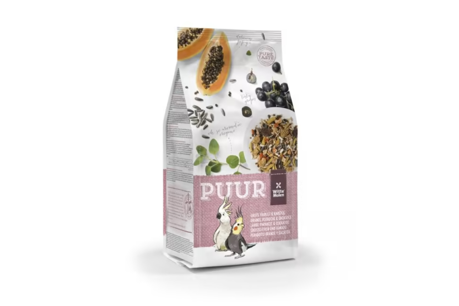 Puur Parakitt & Kakadue Blanding 750g