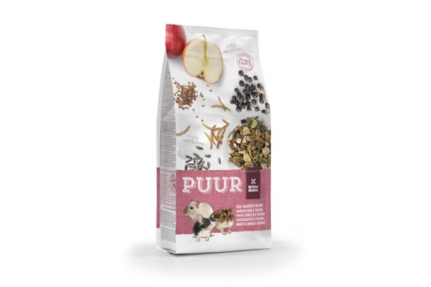 Puur Dverghamsterblanding & Friends 400g