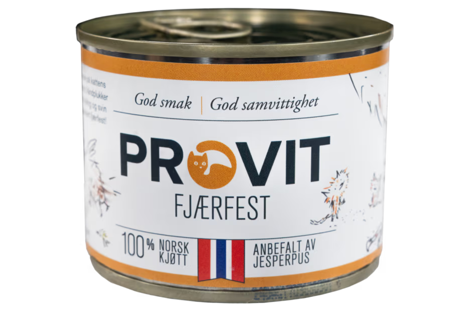 Provit Boksemat Katt Fjærfest185g