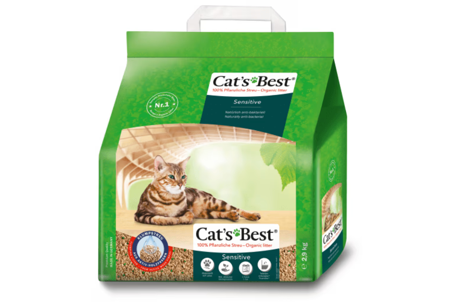 Cat`s Best Sensitive 8l/2,9kg