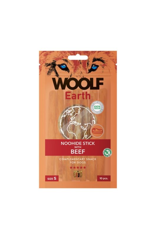 Woolf noohide S okse sticks 10 stk 13cm