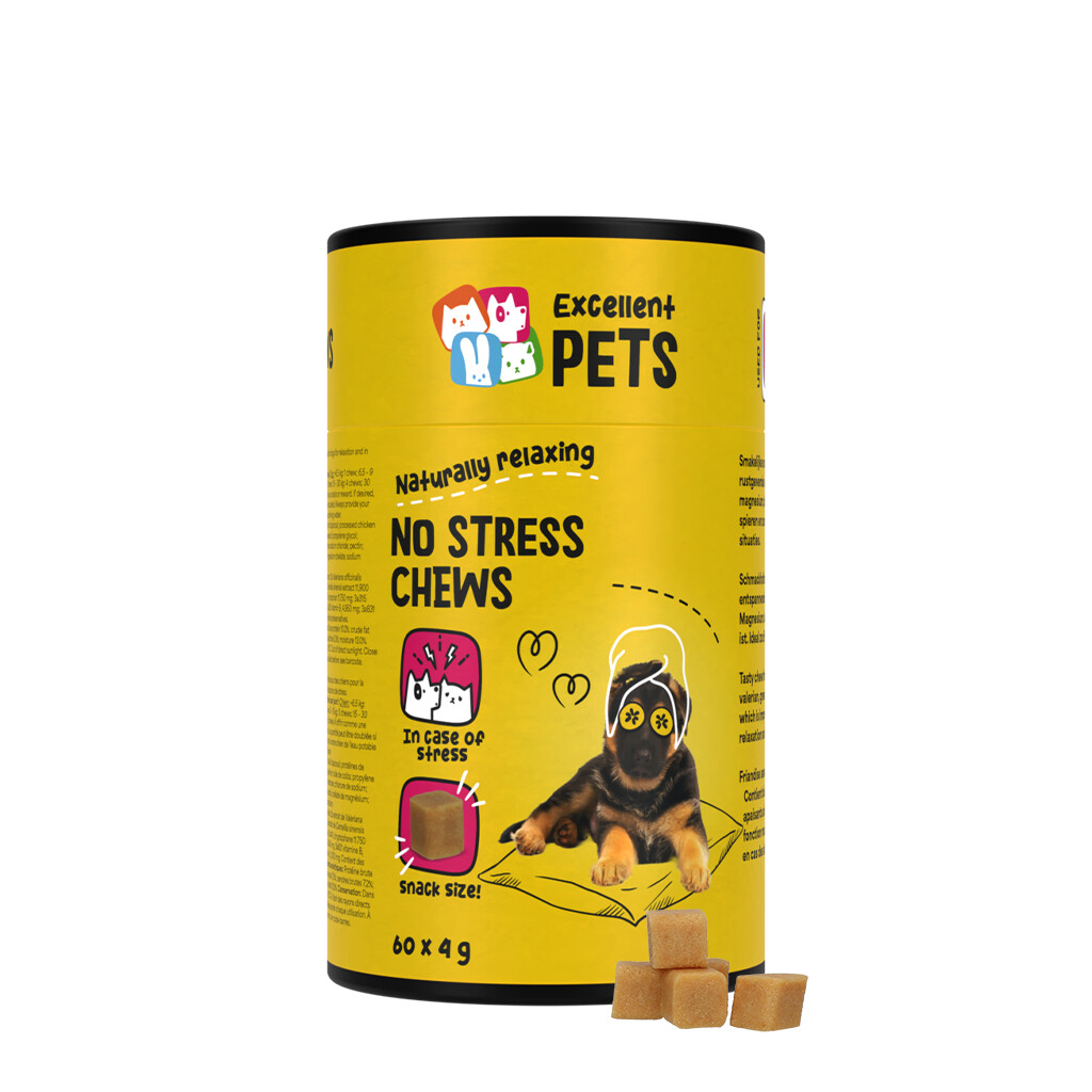 Excellent Pets No Stress Soft Chews 60 Treats