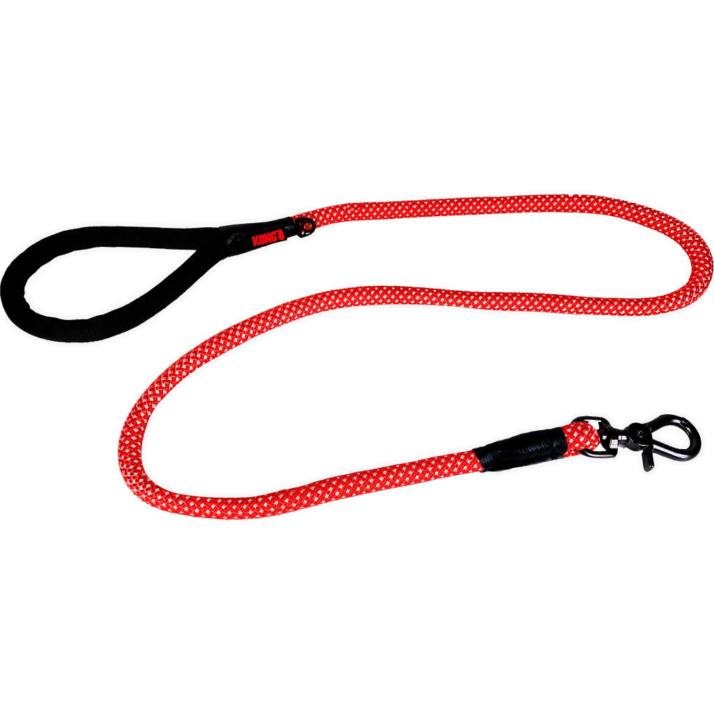 KONG Rope leash One Size- Rød