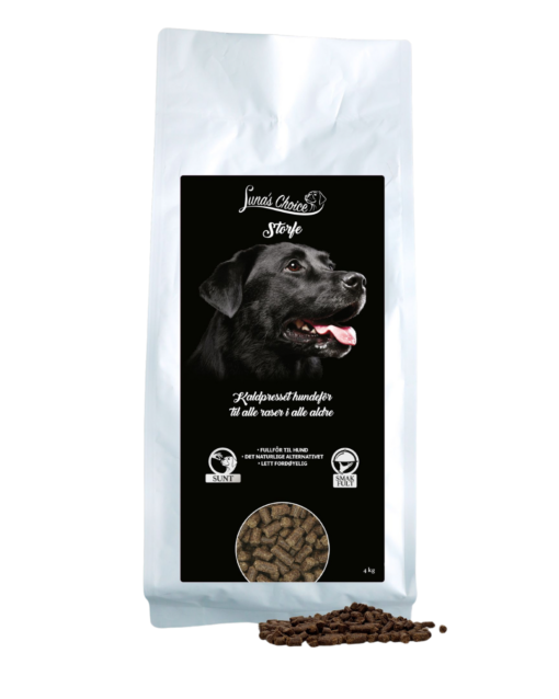 Luna’s Choice kaldpresset hundefôr Storfe 4kg