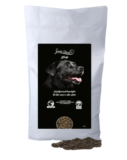 Luna’s Choice kaldpresset hundefôr Storfe 12kg